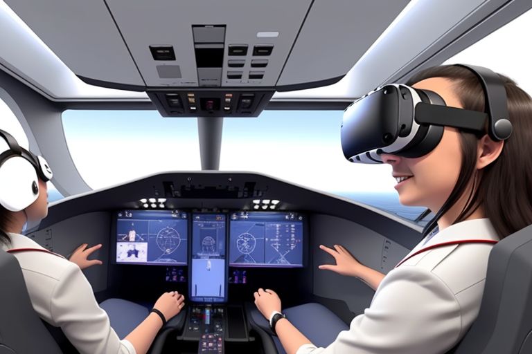 VR flight VR flight