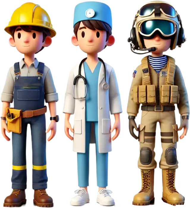 VR Training Characters