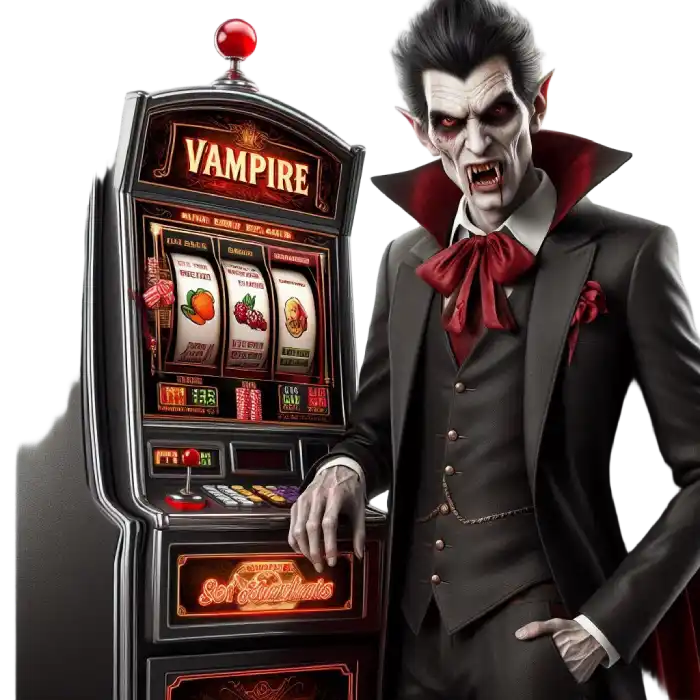 vambire with slot machine image