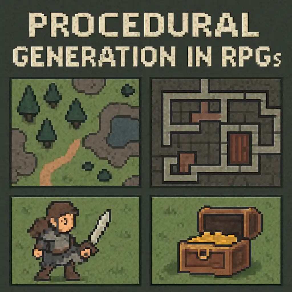 How to Use AI in Procedural Level Design for RPGs 2 rpgd