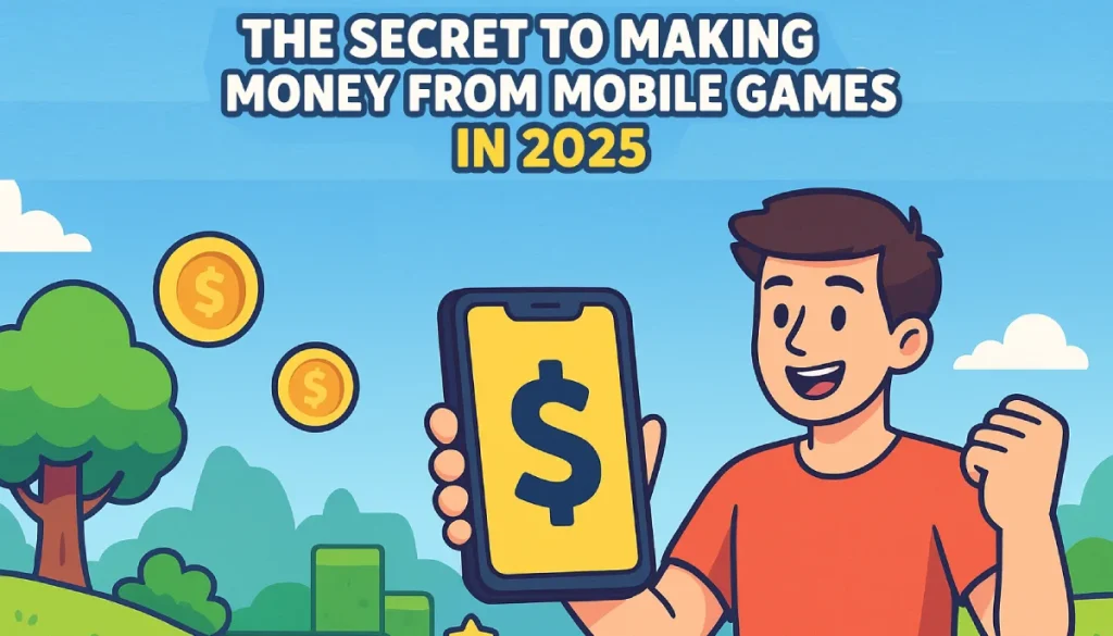 Want to Make Money from Mobile Games in 2025? Here’s the Secret 1 Making Money from Mobile Games