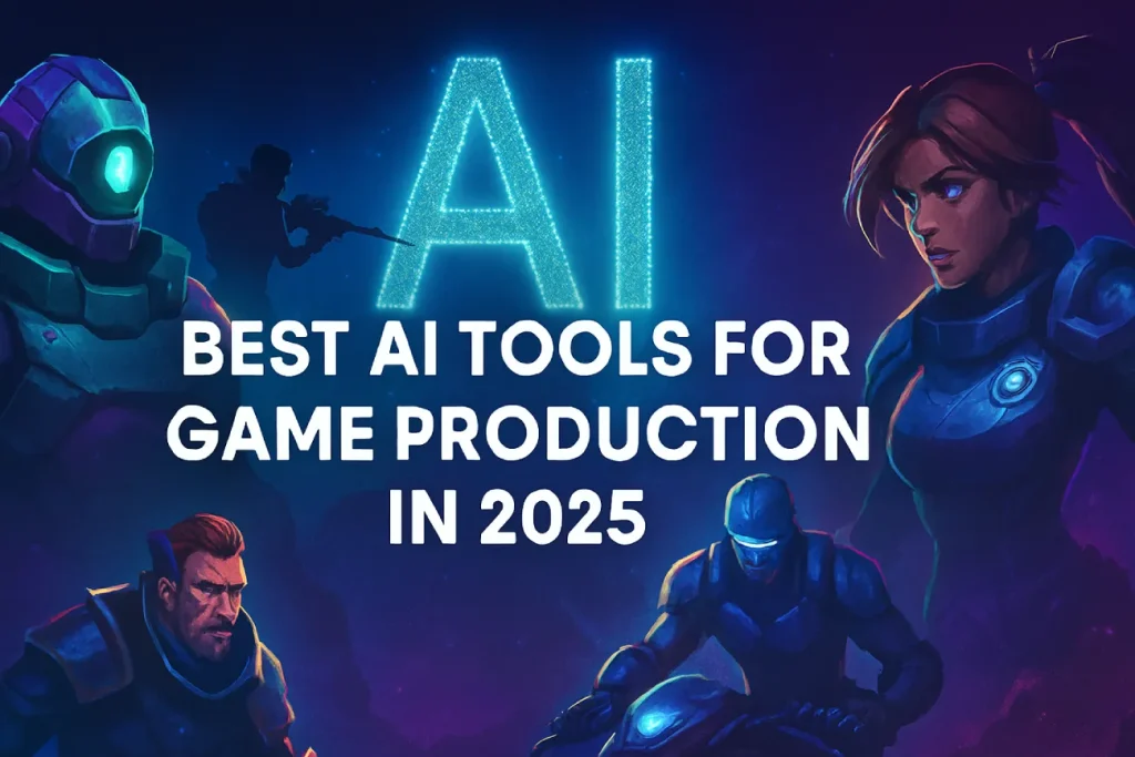 Best AI tools for game production