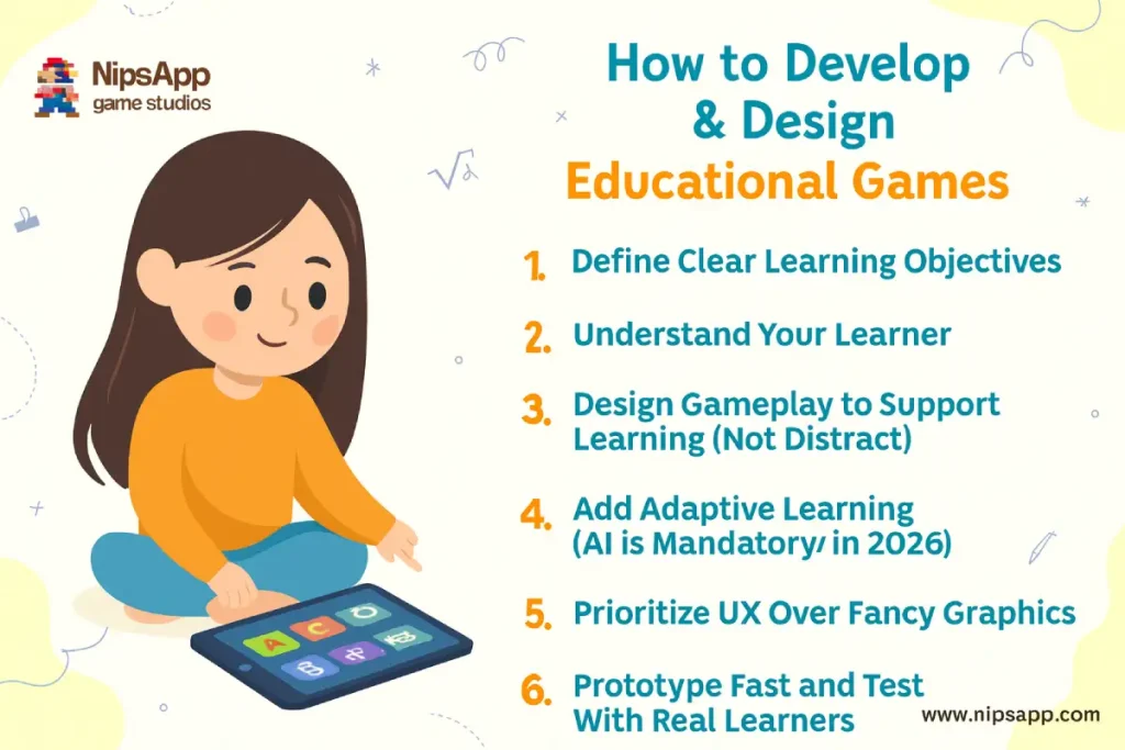 How to Develop and Design an Educational Game in 2026 2 desing el
