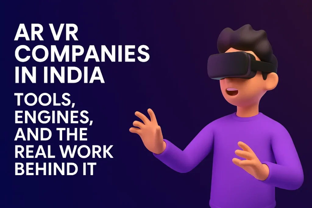 AR VR Companies in India