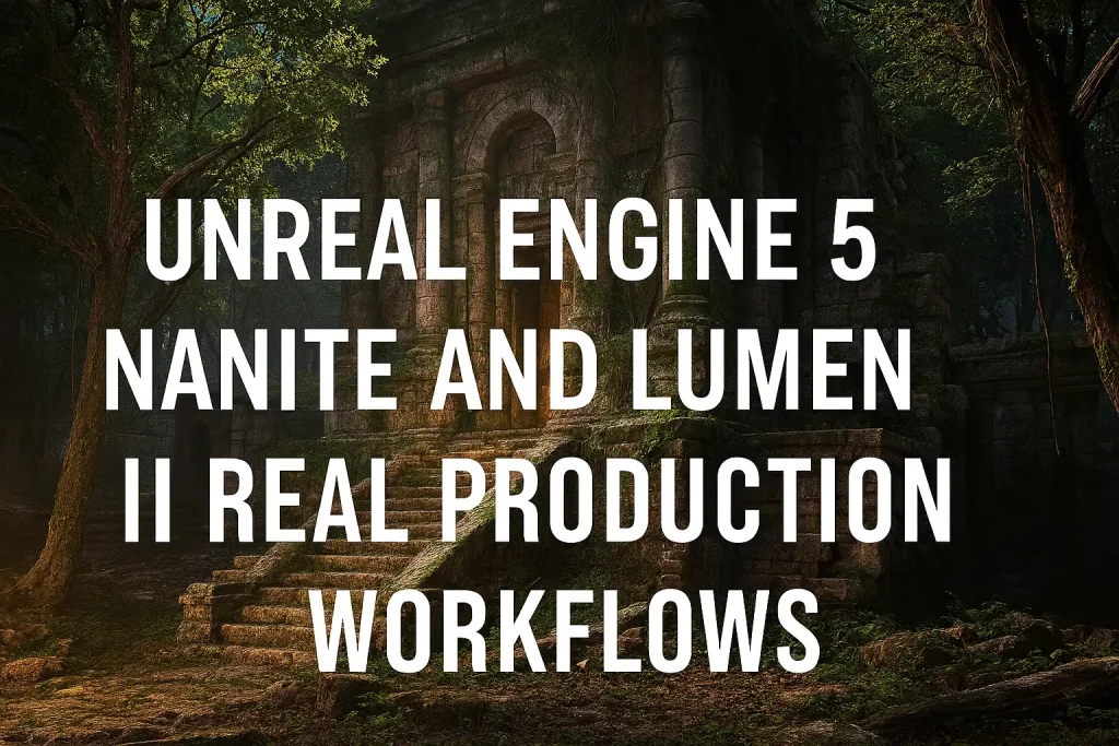 Nanite and Lumen in Real Production Workflows