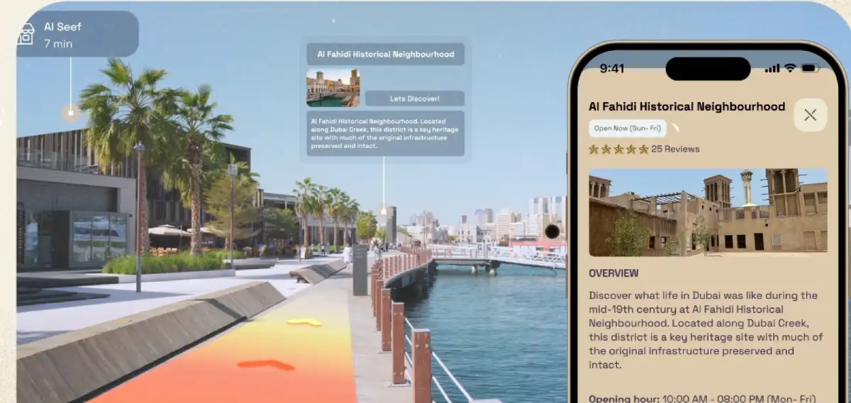 AR heritage exploration in UAE
