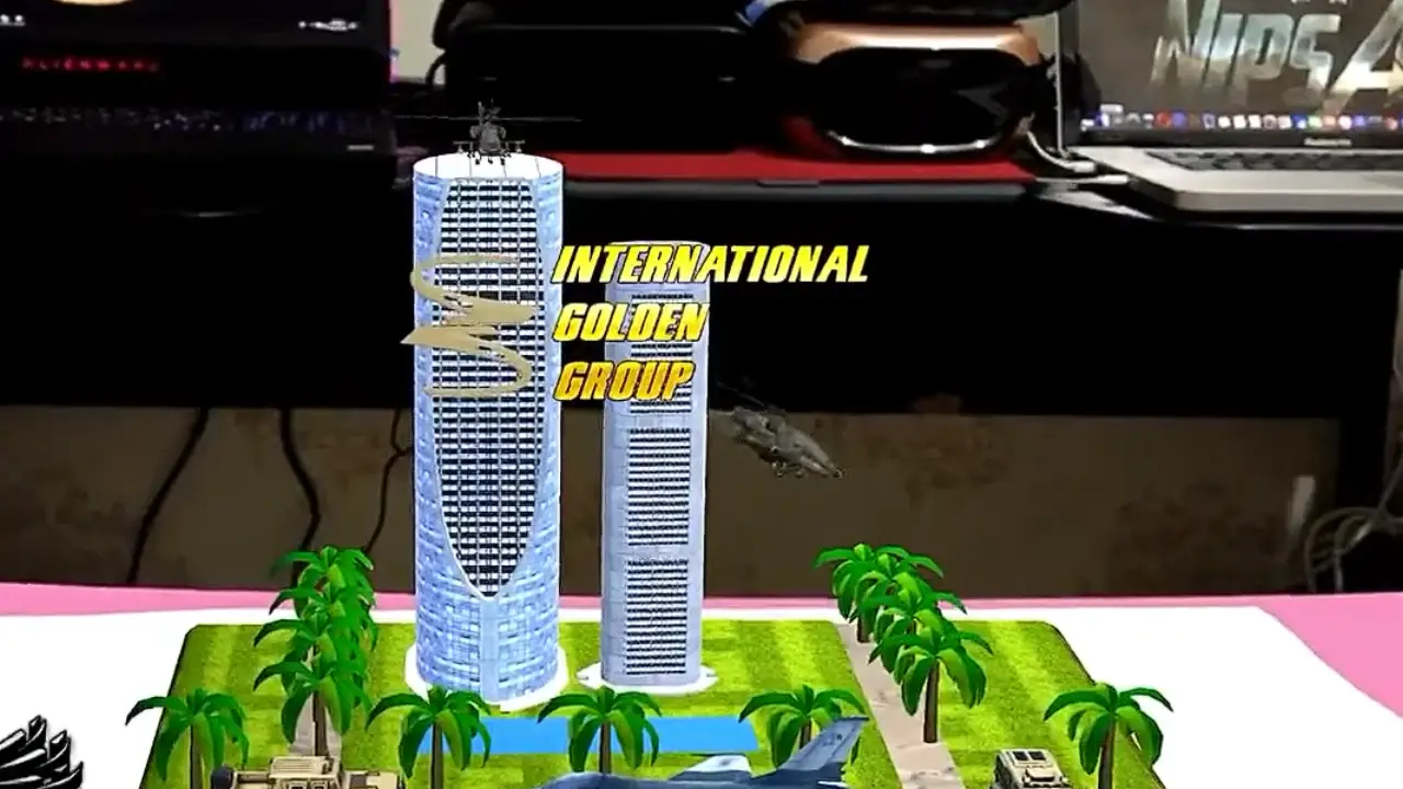 AR application for IGG Abu Dhabi