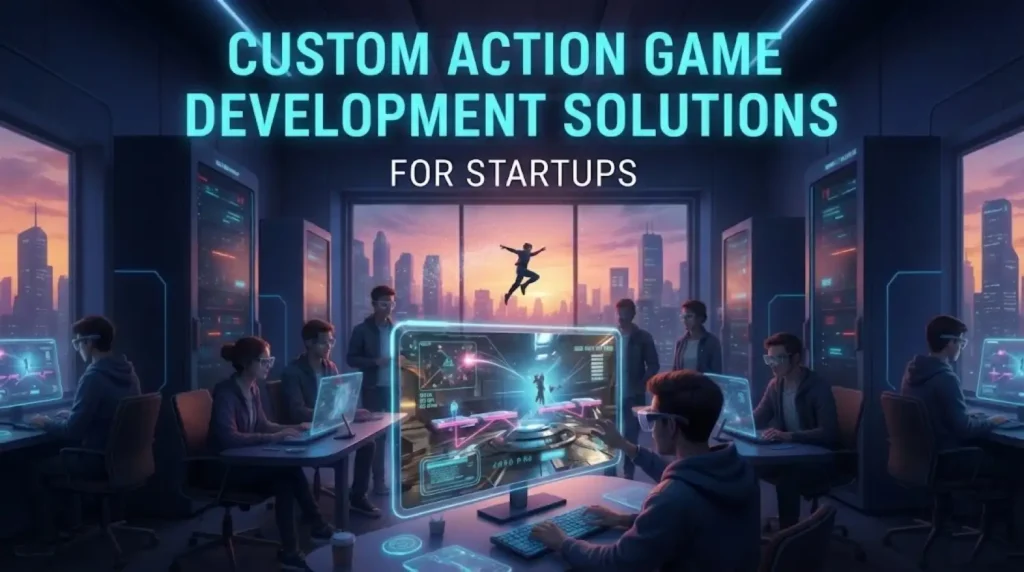 Custom action game development solutions for startups