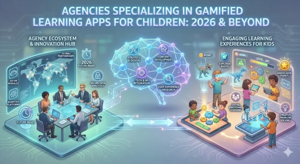 Agencies specializing in gamified learning apps for children