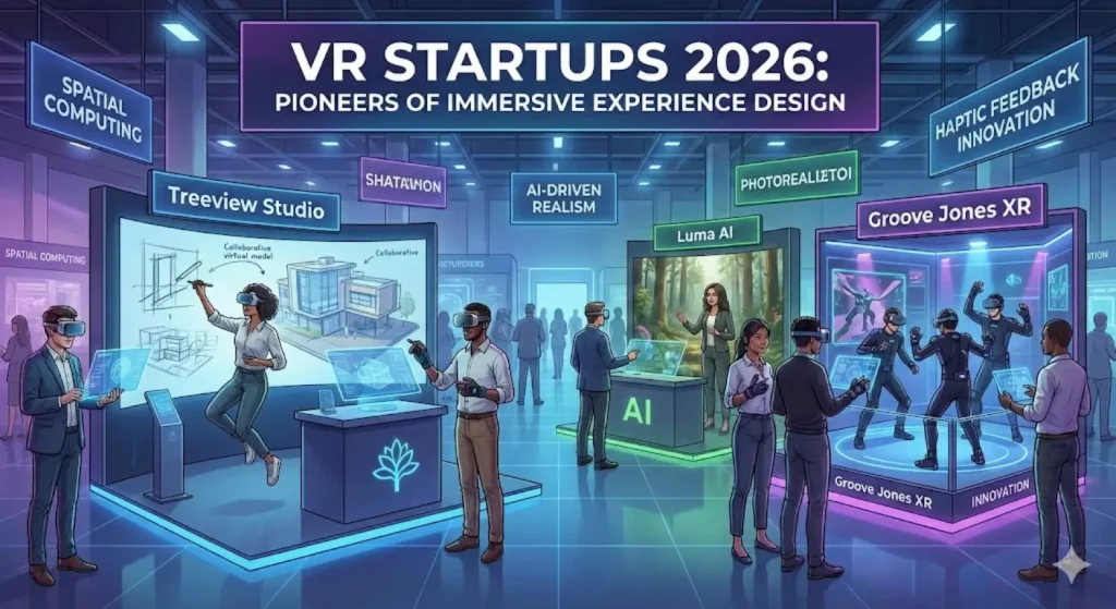 VR startups focused on immersive experience design