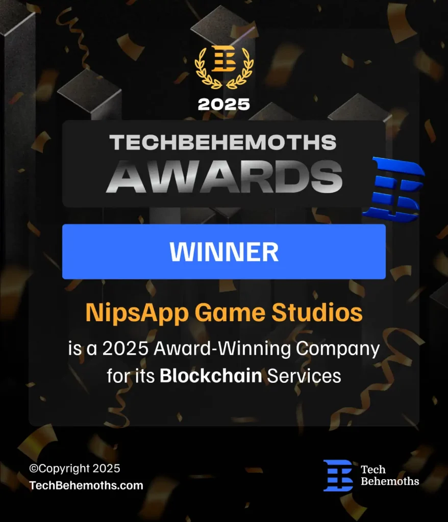 NipsApp Game Studios Won the TechBehemoths 2025 Blockchain Award