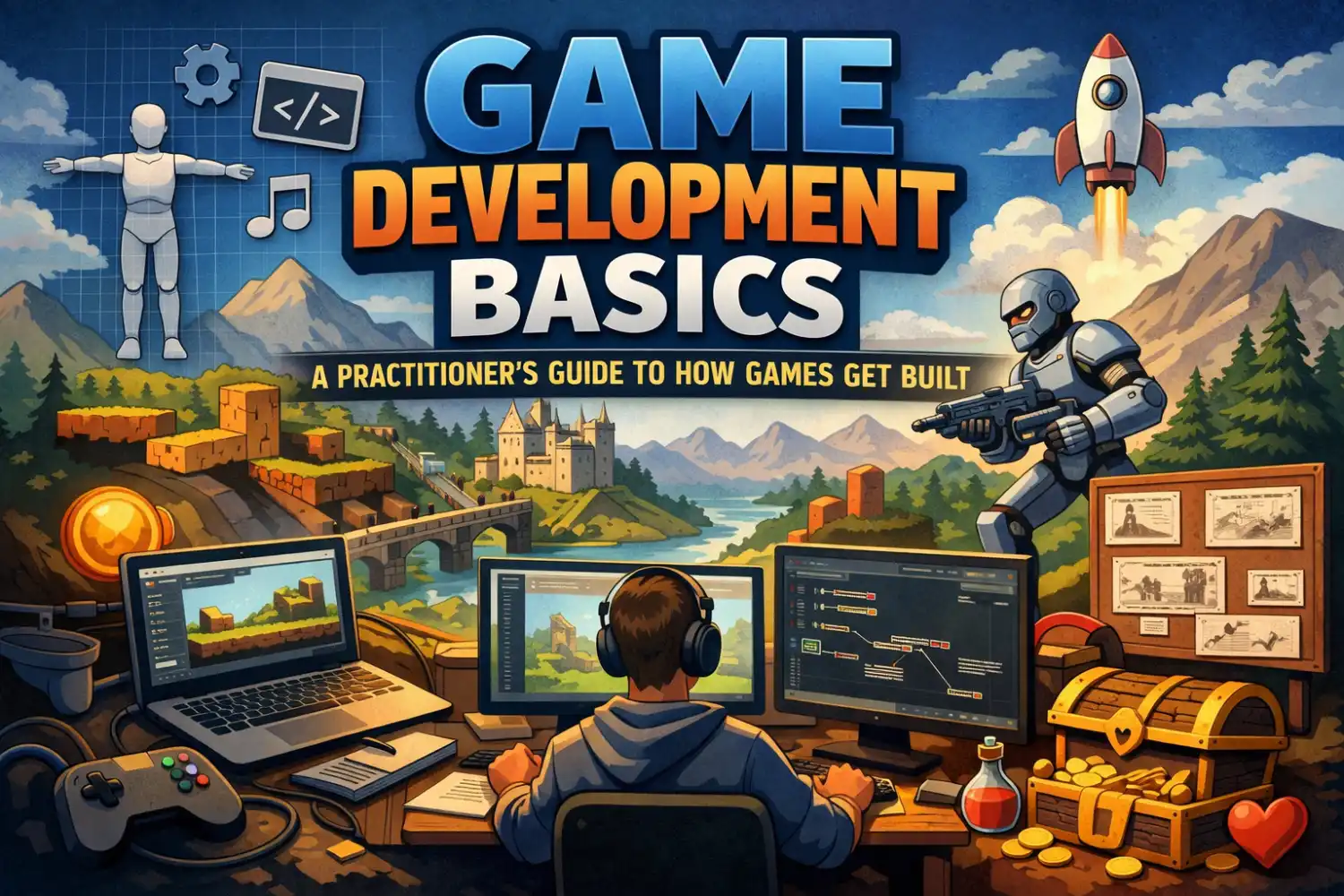 Game Development Basics: A Practitioner’s Guide To How Games Get Built ...