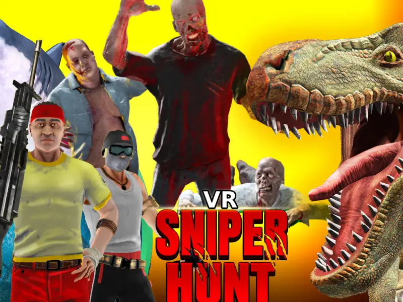 VR Sniper Hunt - virtual reality sniper game by NipsApp