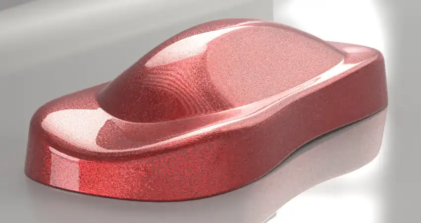 PBR material setup on AAA racing car body