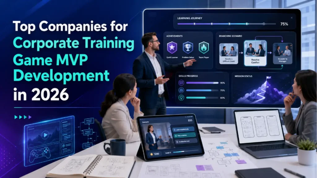 Top Companies for Corporate Training Game MVP Development in 2026 1 Top Companies for Corporate Training Game MVP Development in 2026