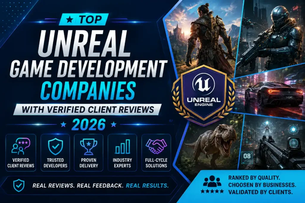 Top Unreal Game Development Companies with Verified Client Reviews