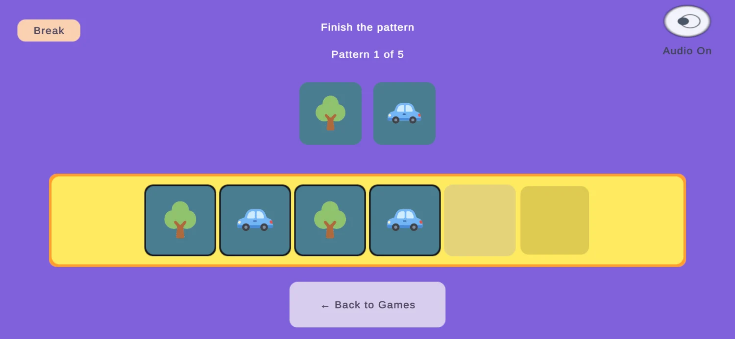 case study ACD educational game development 7 AutiLearn parent and teacher dashboard with calm progress notes