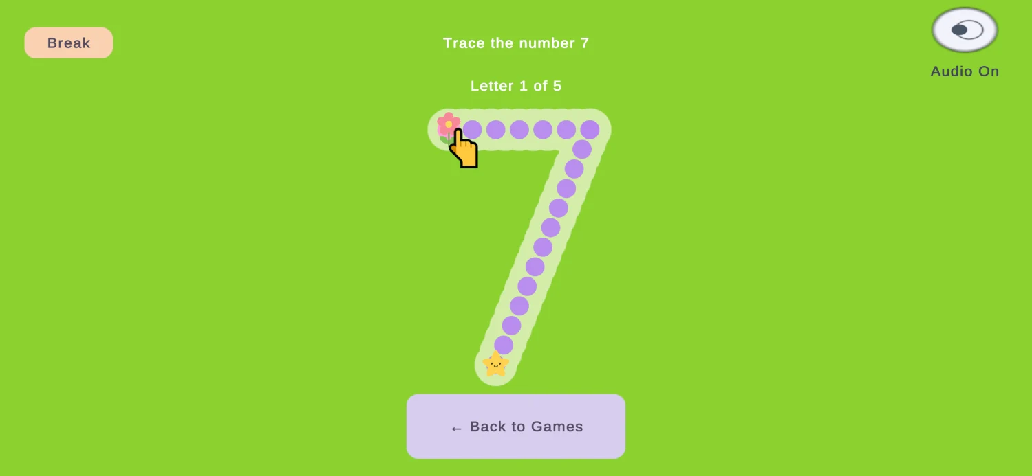 case study ACD educational game development 6 AutiLearn sorting and matching activity with clear icons