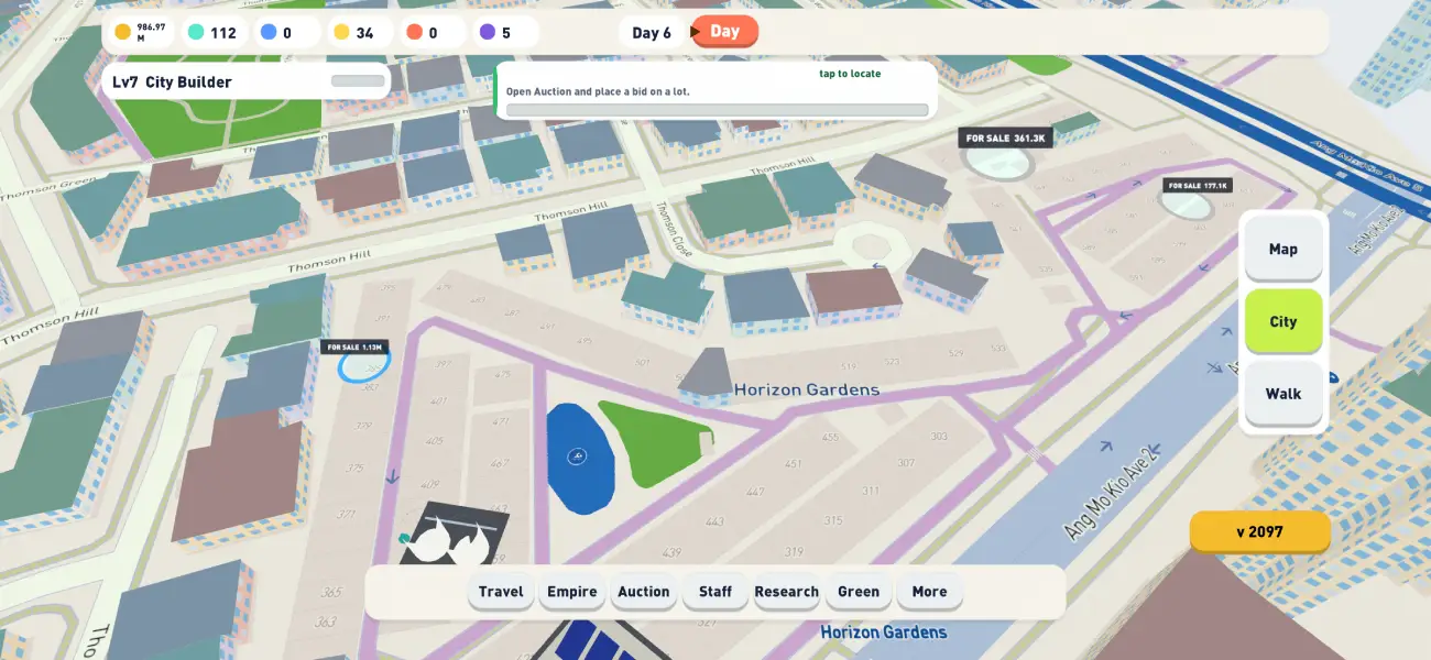 Real World Tycoon Game Case Study 6 Live auctions and the player driven economy in action
