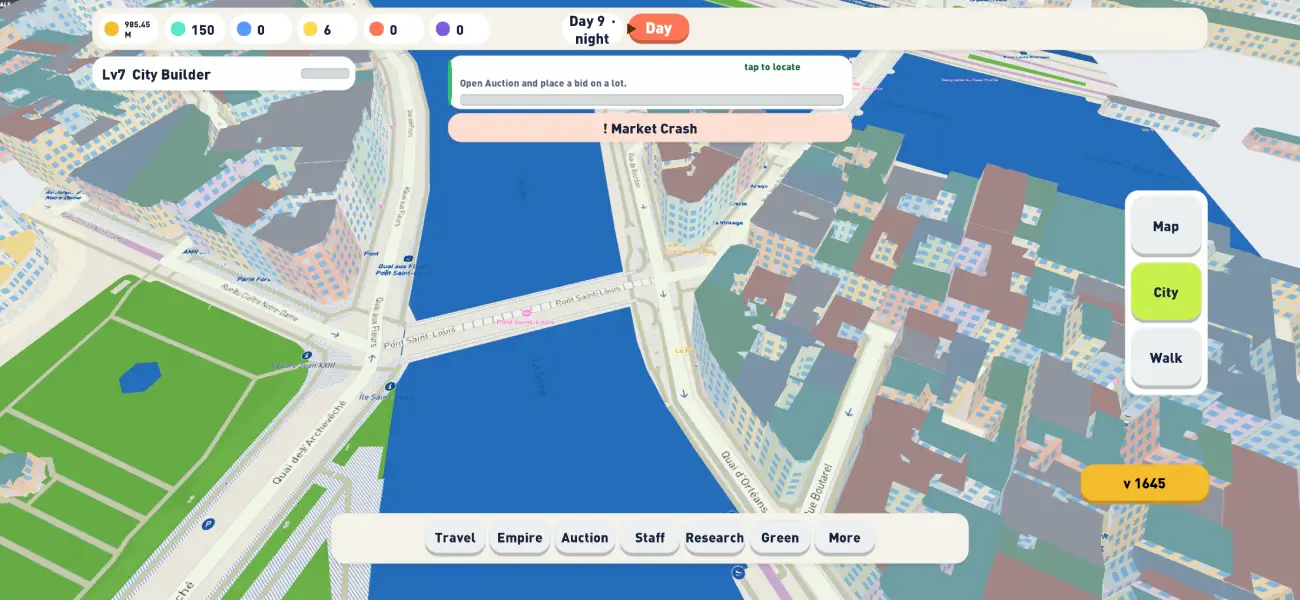 Real World Tycoon Game Case Study 5 Dense city districts rendered smoothly on mobile hardware