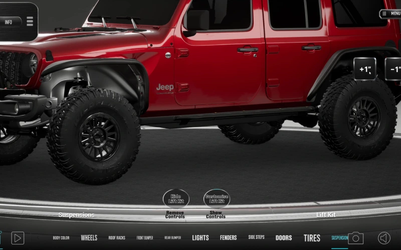 Jeep Unreal 3D Configurator Case Study