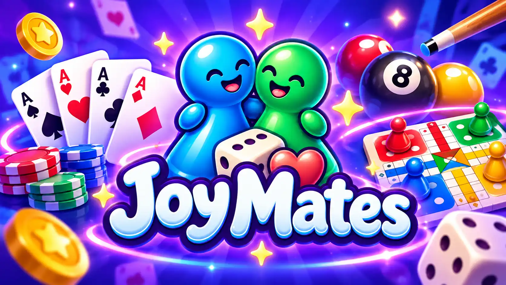 Joy Mates multiplayer card and board game hub