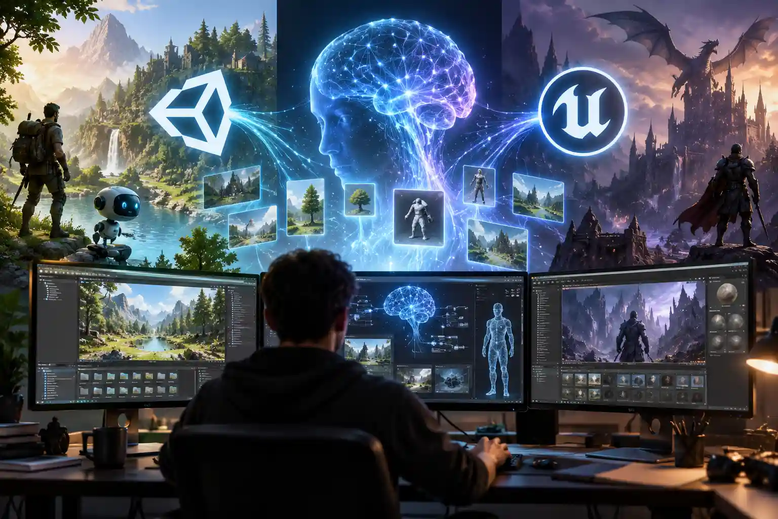 AI-First Game Development: Unity & Unreal Engine